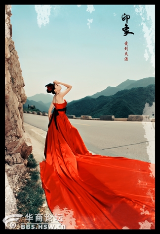 中国特色婚纱