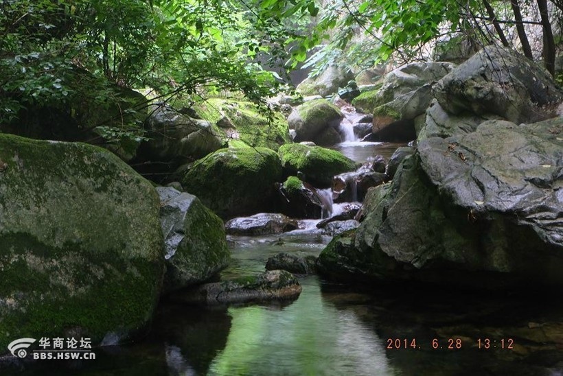 休闲纳凉8月19号周日眉县黑峪沟观瀑摘野果登高四嘴山