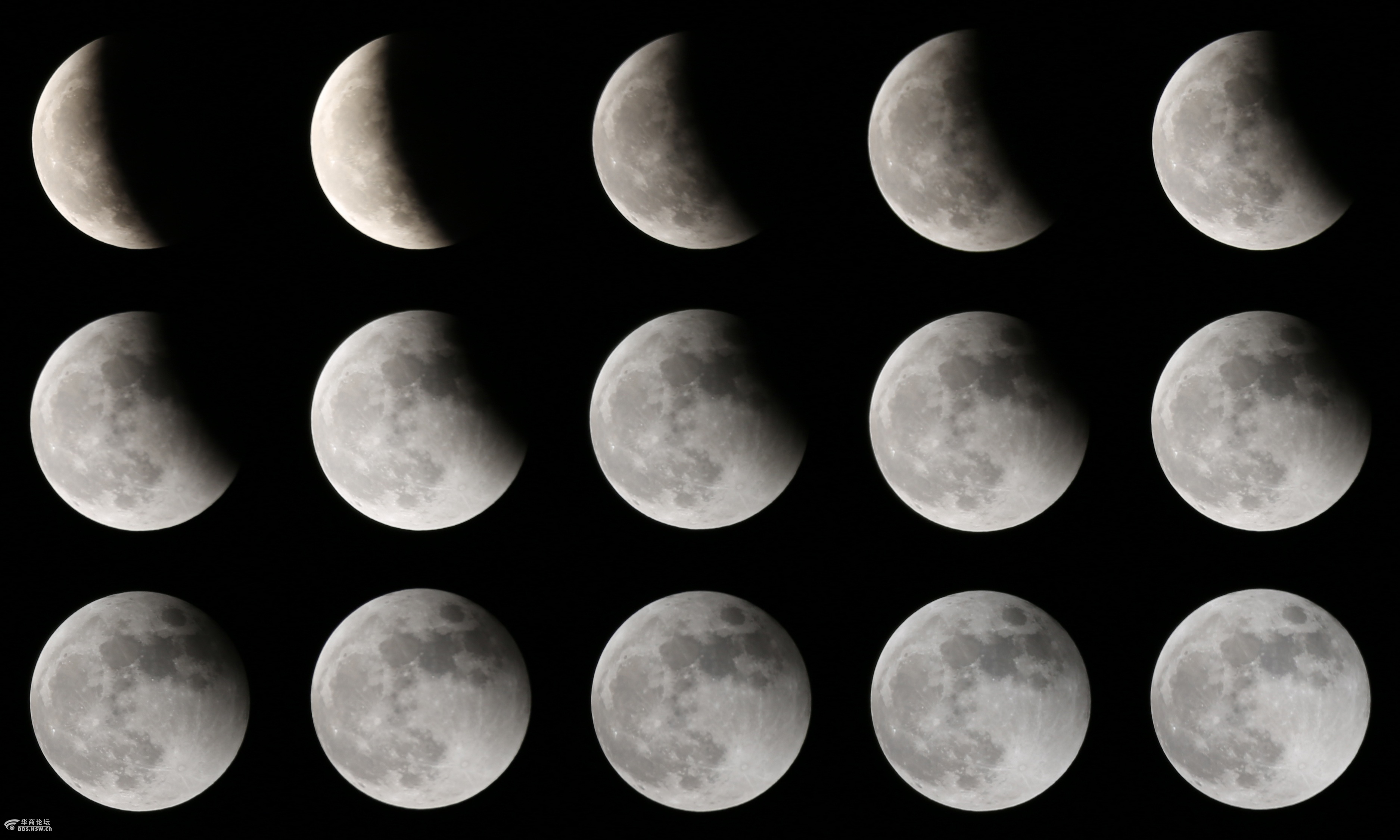 壮观的月全食照片 - NASA每日一天文图 - 博科园