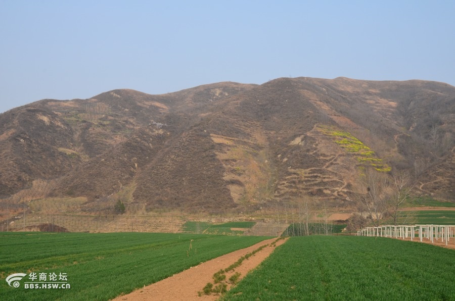 蓝田骆驼岭图片