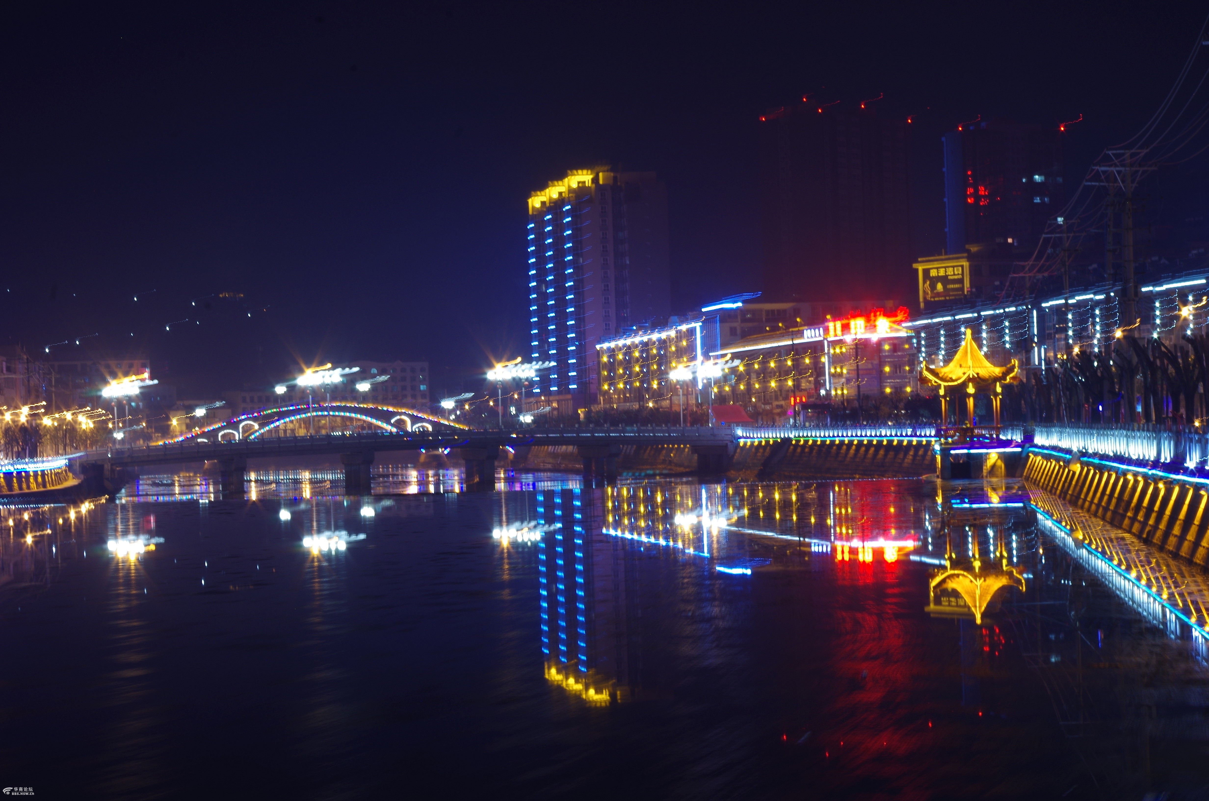 凤县夜景图片