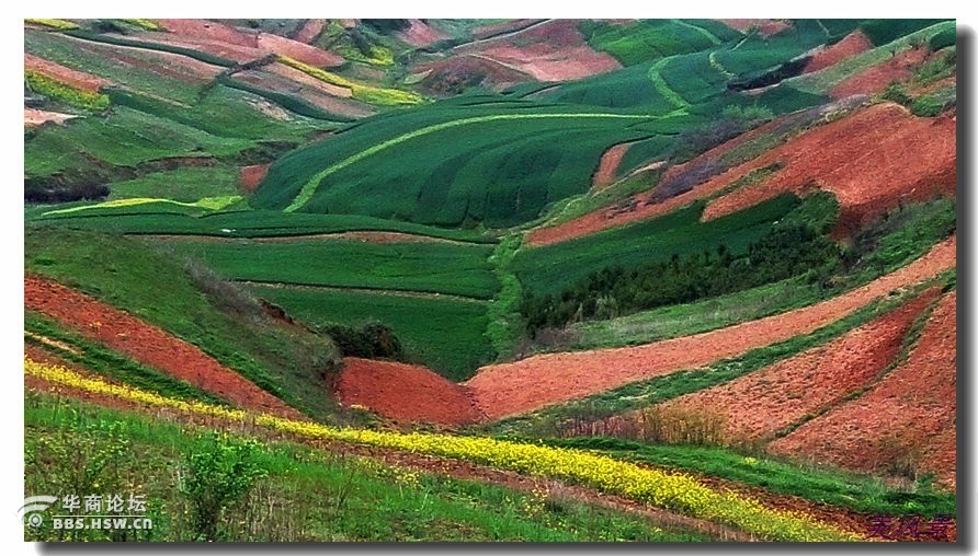 蓝田徐家山风景图片