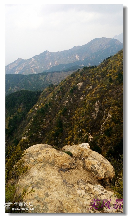 蓝田徐家山风景图片