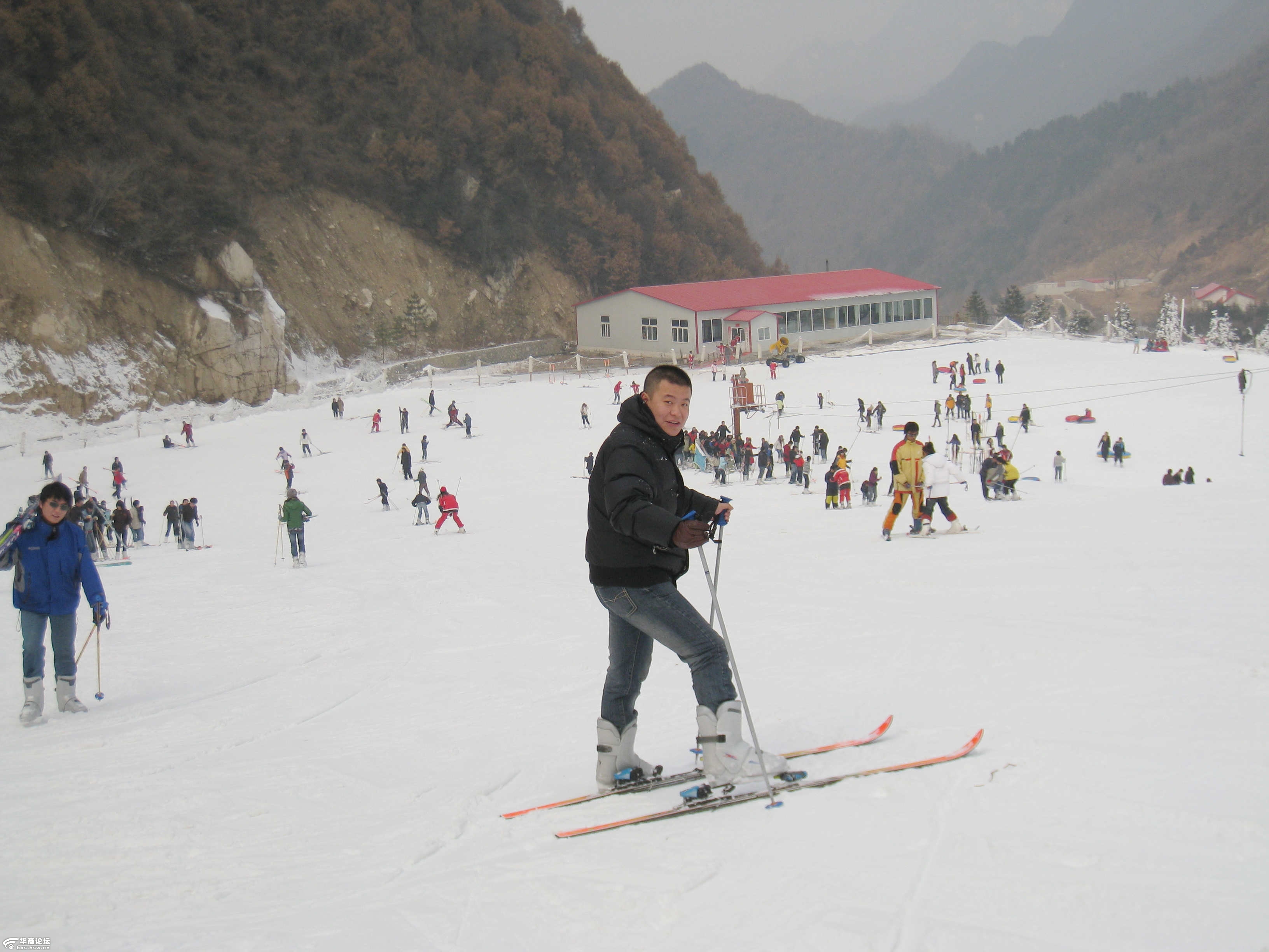 1 2秦岭沣峪庄园高山滑雪场滑雪pp