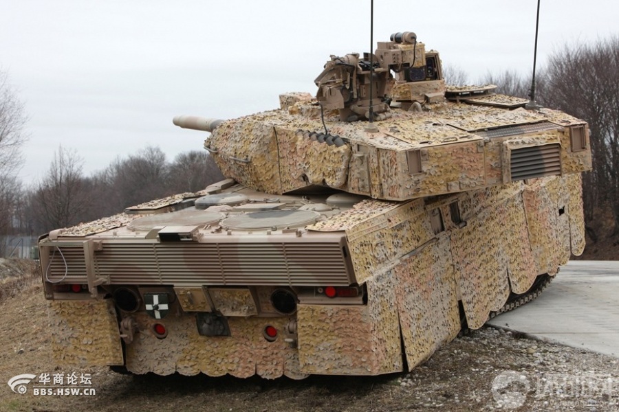 近观最凶悍豹2主战坦克
